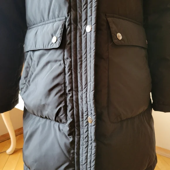 DKNY Warm Black Puffer Coat Women Size Small - Picture 4 of 10